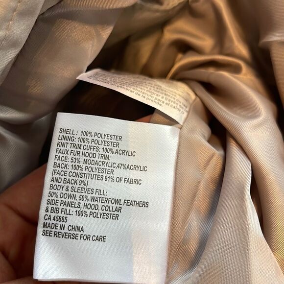 Michael Kors Black Medium NEW Down Parka - Picture 5 of 6